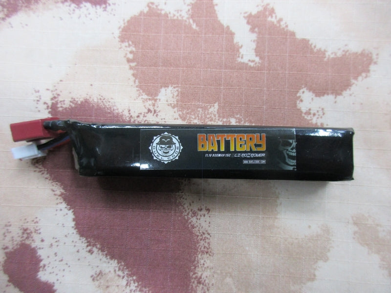 Duel Code T-Deans Li-Po Battery 11.1v 800mAh by Duel Code