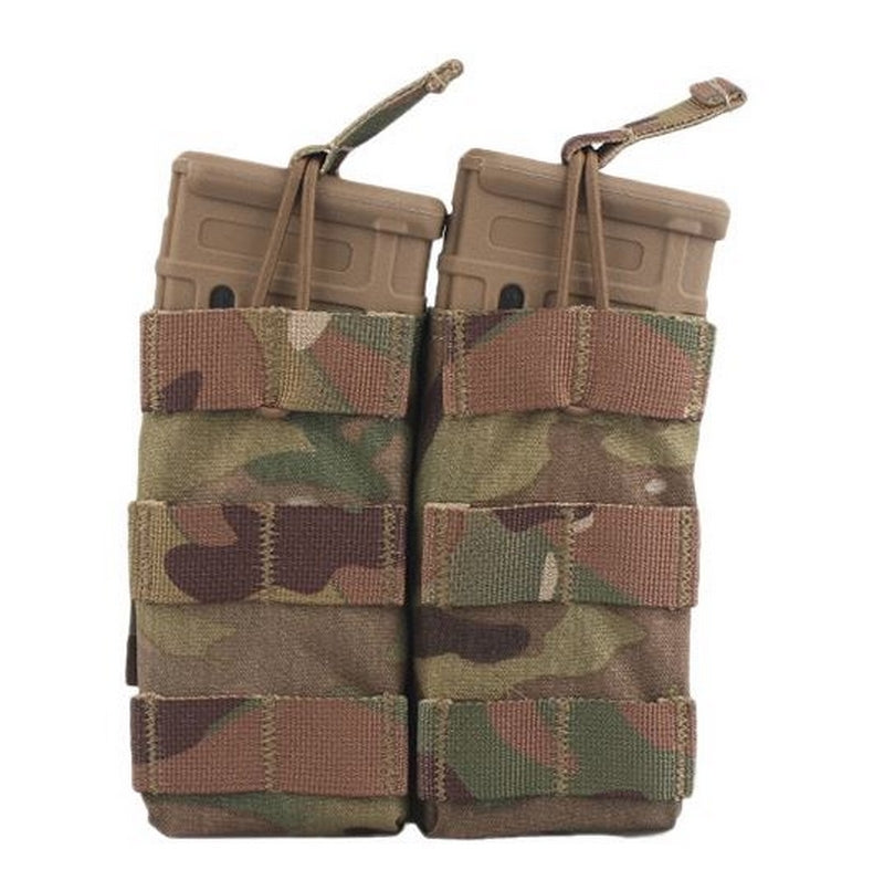 EMERSON GEAR EM6354 Modular Open Top Double Mag Pouch MC Multicam by Emerson Gear