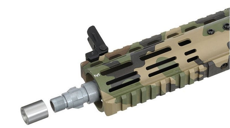 EMG > APS Noveske Space Invader SMG 9mm 2shots - 3shots - 9shots Burst Woodland Version by EMG > APS