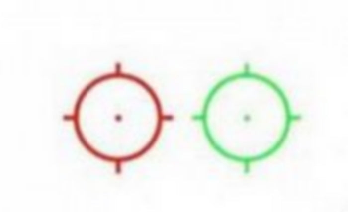 EOLAD 2 EoTech 552 w-Laser Rosso Classe IIIB 650nM EX187