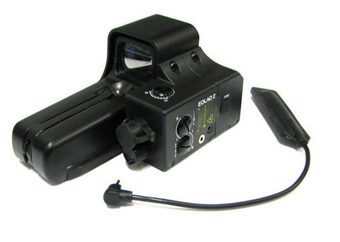 EOLAD 2 EoTech 552 w-Laser Rosso Classe IIIB 650nM EX187