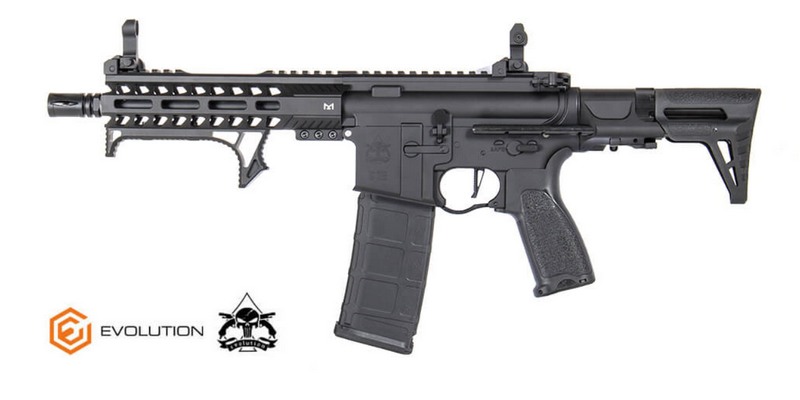Evolution M4 Recon Stealth PDW 8" Li-Po by Evolution Airsoft