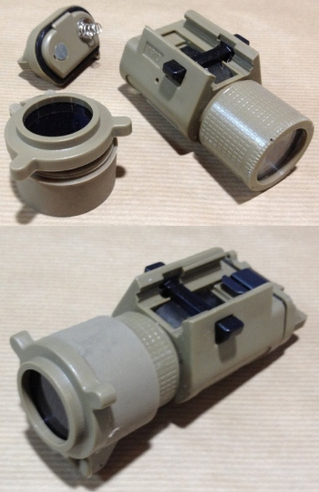 MX3 Tan Short Tactical Torch by Element