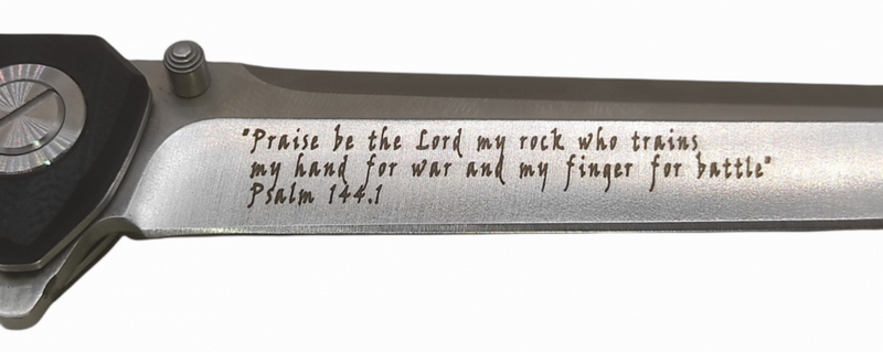 Elite Force Psalm 144.1 "Praise Be The Lord" EF157 Folder Knife Limited Edition by Umarex