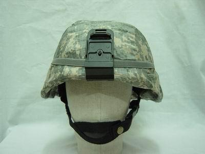 Mich Elmetto Swat Completo di Telino ACU e Staffa Portavisore