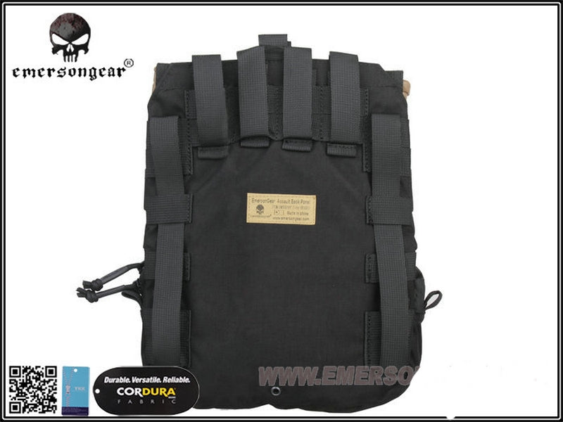 EmersonGear Assault Back Panel BK by EmersonGear