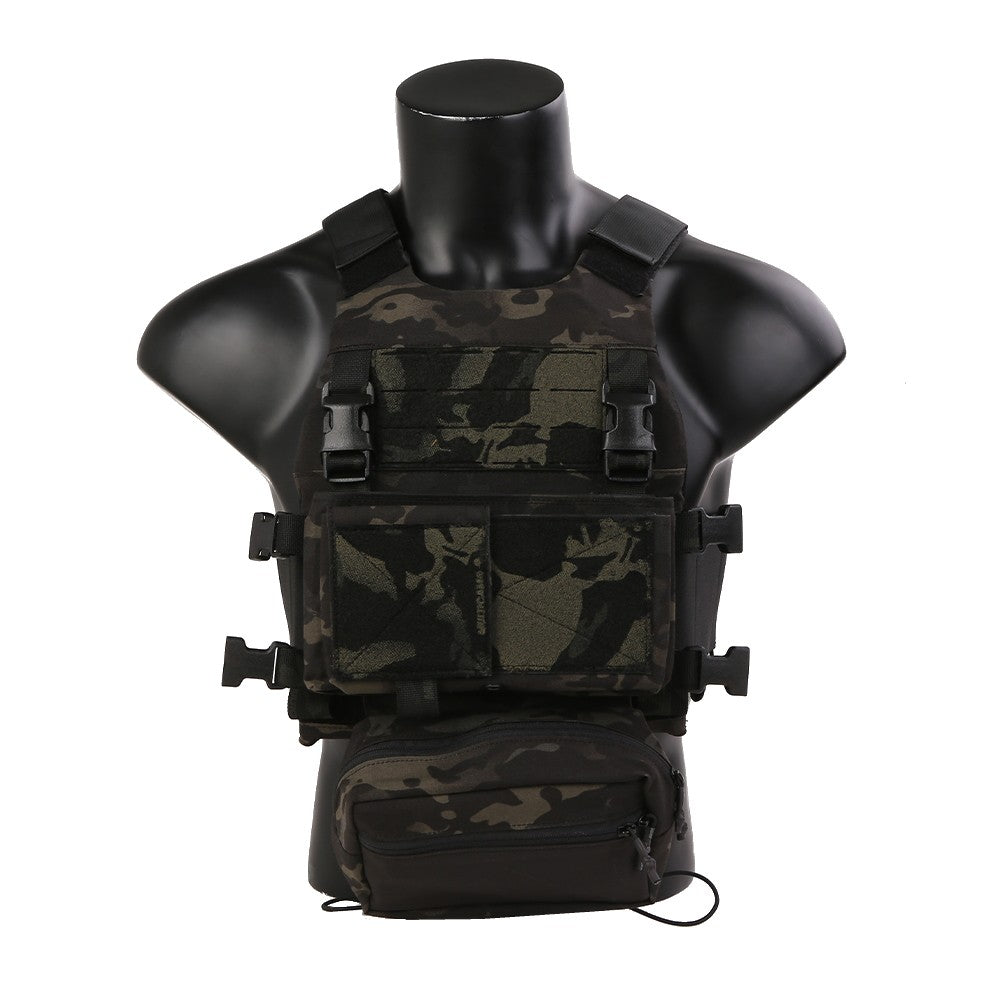 EmersonGear FCS Type MCB Multicam Black Genuine C-MK Plate Carrier 2.0 by EmersonGear