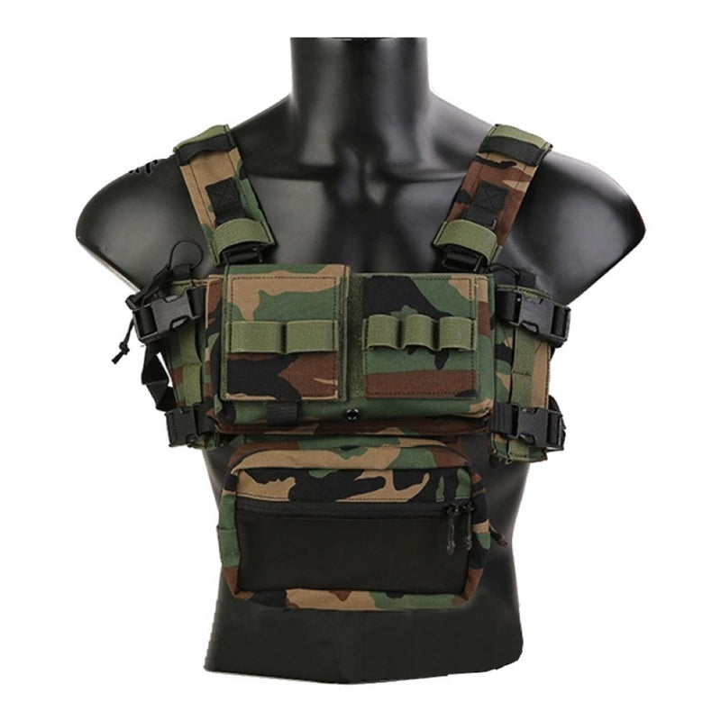 EmersoGear MK3 Woodland Micro Chest Rig by EmersonGear