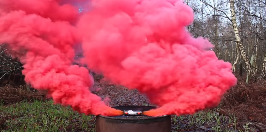 Enola Gaye BWP Burst Wire Pull Red Burst Smoke Grenade by Enola Gaye