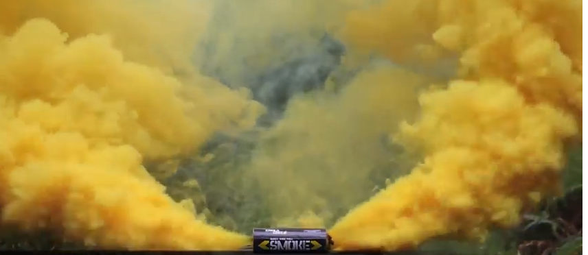 Enola Gaye BWP Burst Wire Pull Yellow Burst Smoke Grenade by Enola Gaye