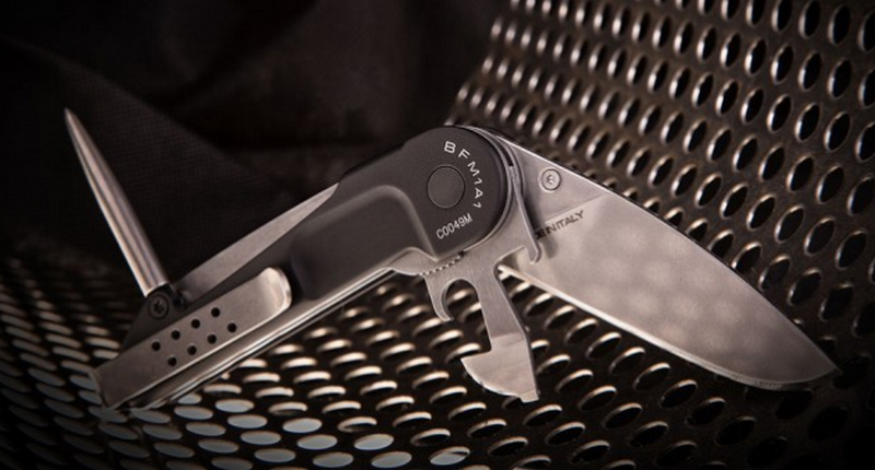 Extrema Ratio M1A1 Stone Washed Clip Folding Knife Pieghevole da Tasca-Cintura by Extrema Ratio