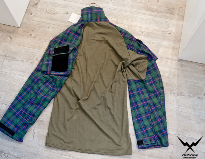 FFI Gen3 Tac Lumberjack Combat Shirt Blue - Green Limited Edition by FFI Flash Force Ind.