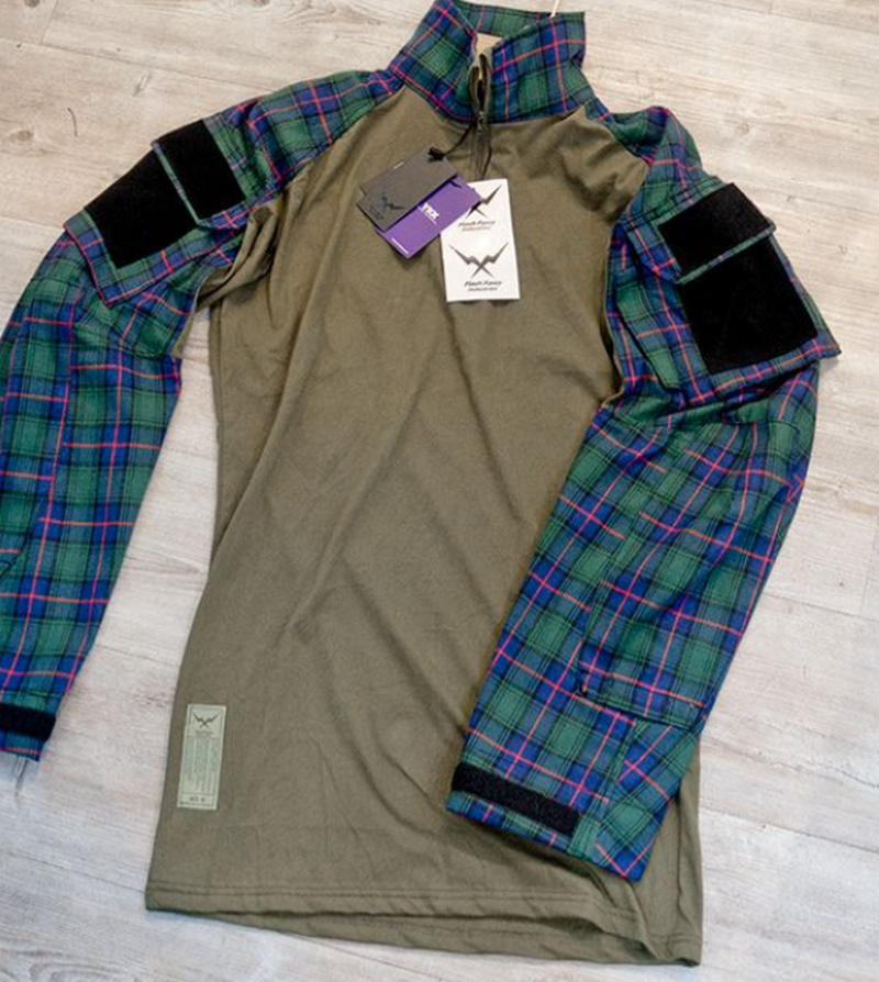 FFI Gen3 Tac Lumberjack Combat Shirt Blue - Green Limited Edition by FFI Flash Force Ind.