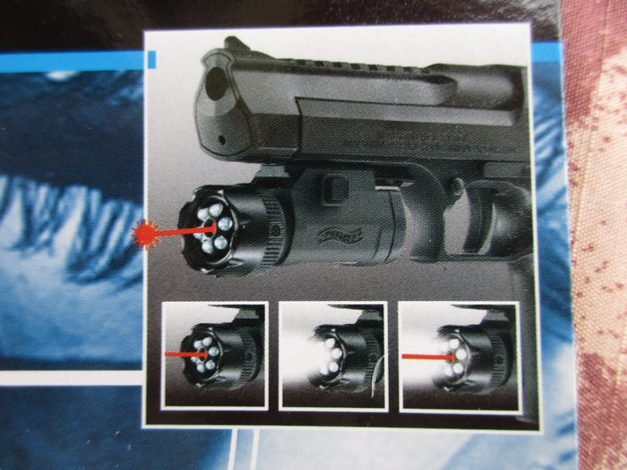 LLM 1 Light Laser Module ex FLR650 Laser Sight Class 2 Led Flashlight 6 Leds by Umarex