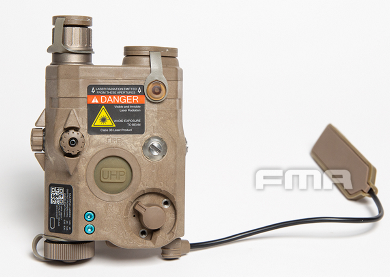 FMA LAB PEQ LA5 IR Red Laser Dark Earth by FMA