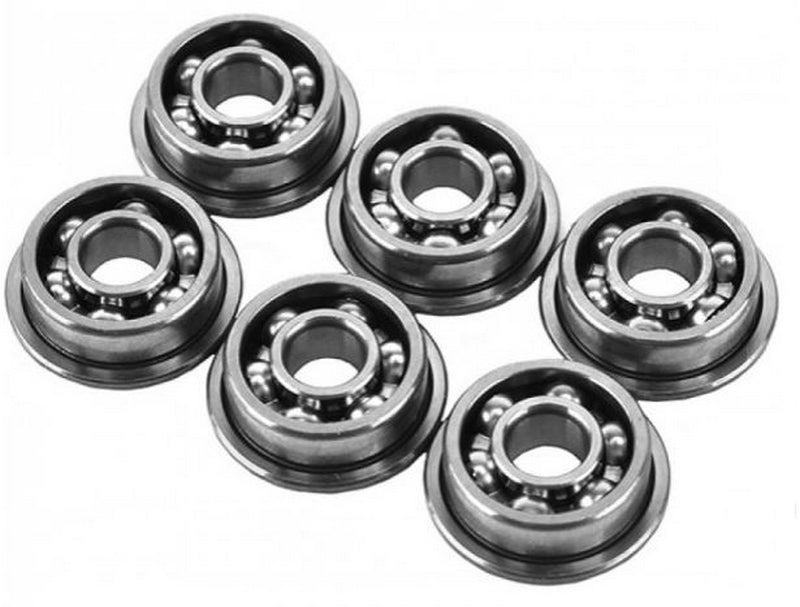 FPS Boccole in Acciaio 8mm. con Cuscinetti Aperti pro Sollecitazioni Estreme by FPS Airsoft