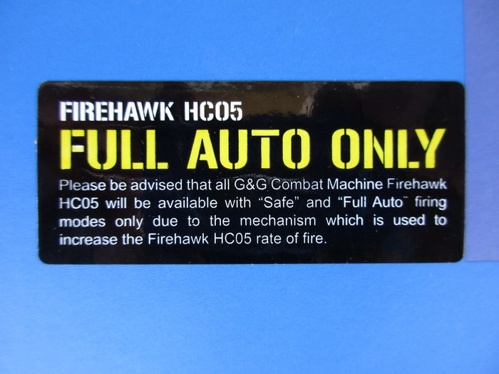 FireHawk HC05 EGC-16P-FHC-BNB-NCM by G&G