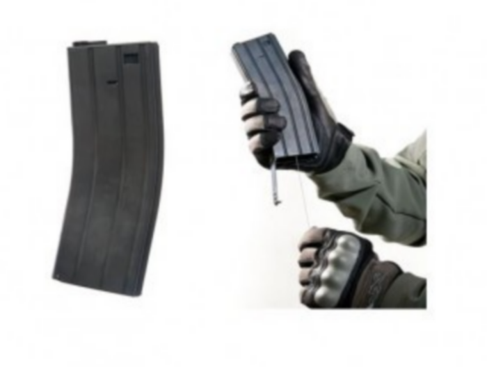 Lonex Flash Magazine M4-M16 360bb Caricatore Rapido a Cavetto in Acciaio GB-06-01 by Lonex