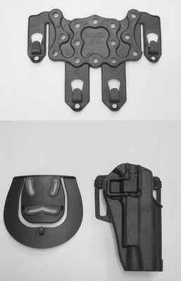 Fondina Swat Tactical Holster Nera per serie 1911