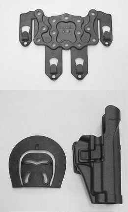 Fondina Swat Tactical Holster Nera per serie P226