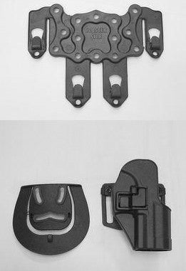 Fondina Swat Tactical Holster Nera per serie USP