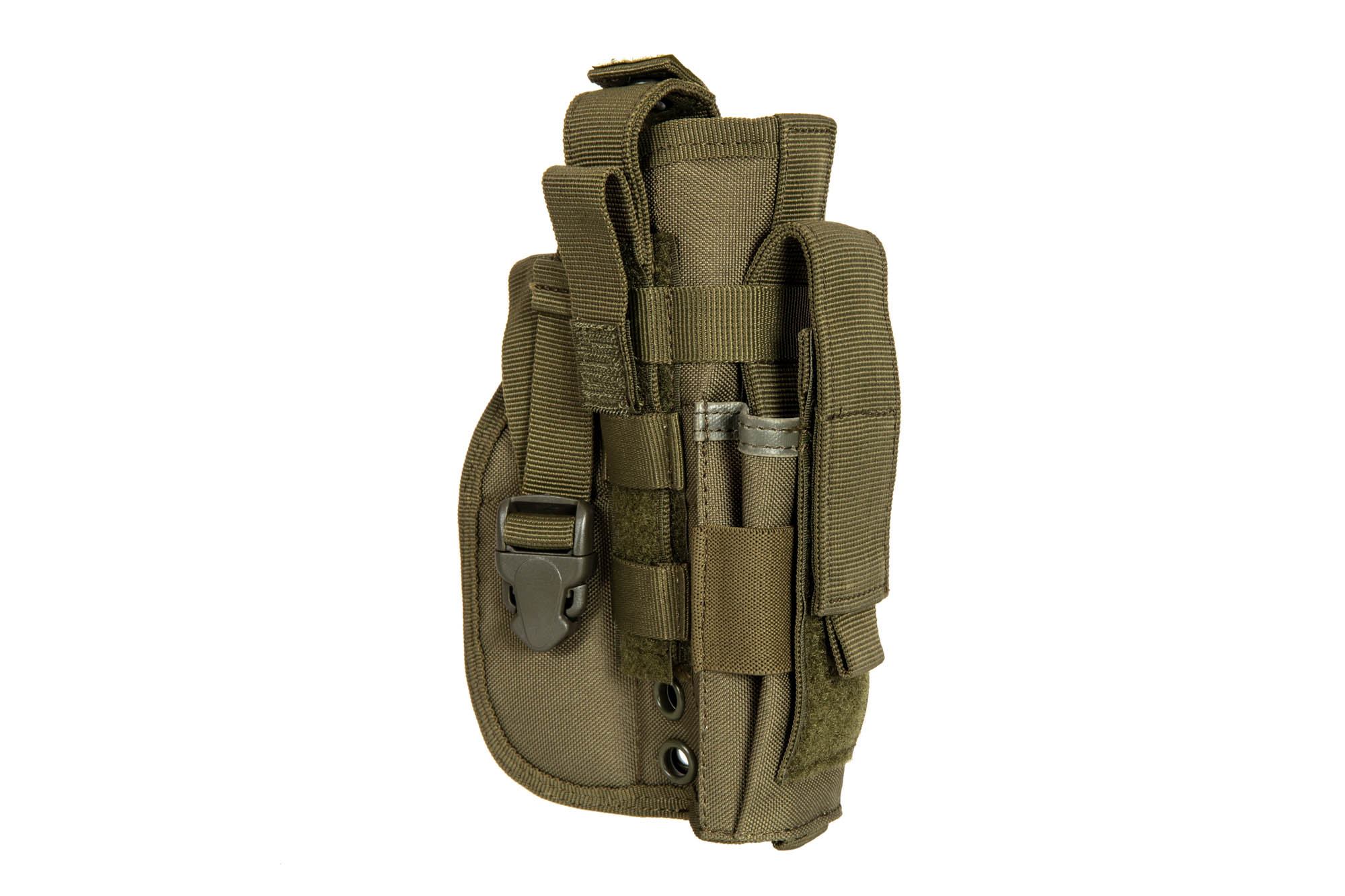 Fondina Universale Molle OD con Tasca Portacaricatore