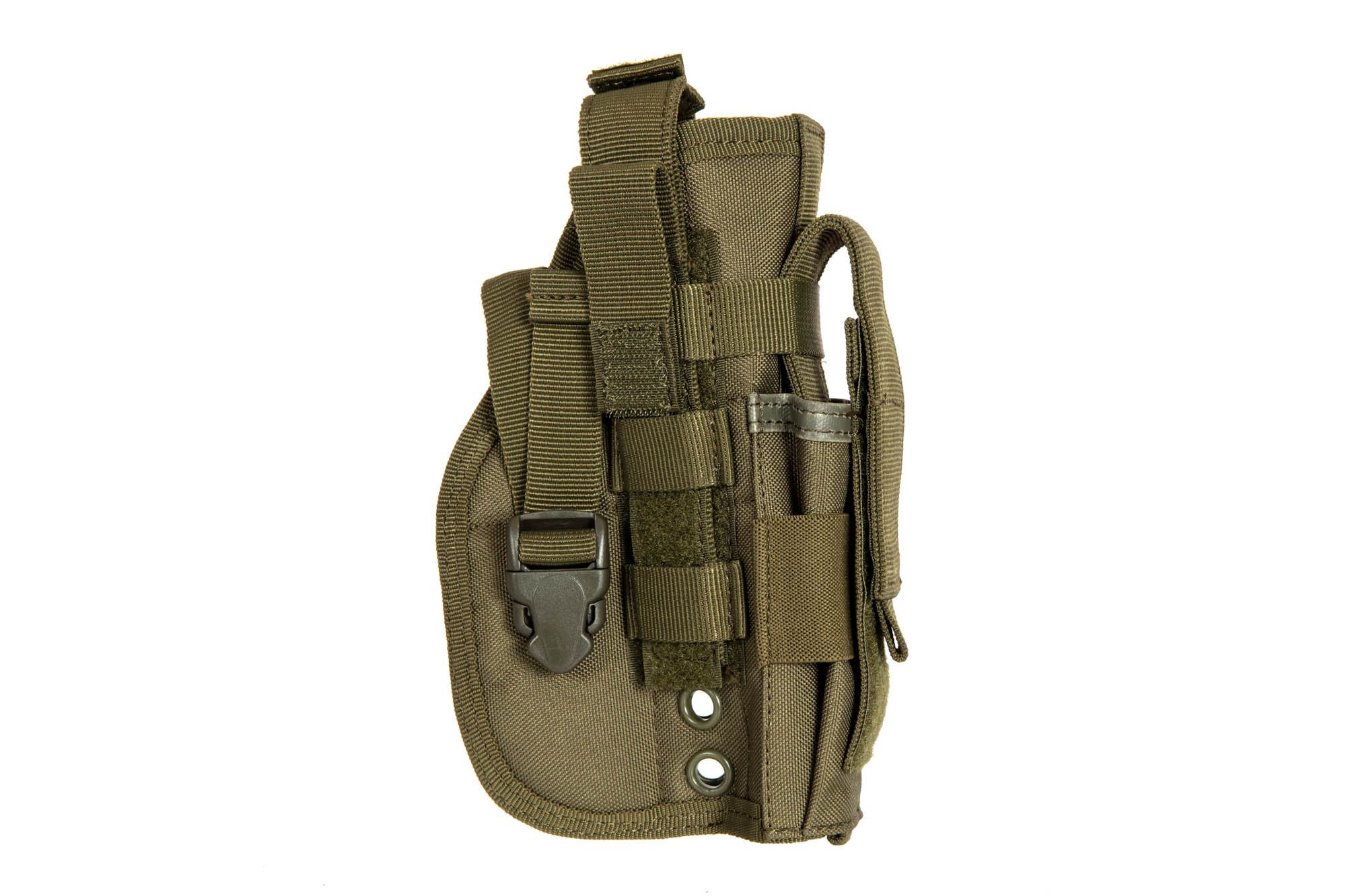 Fondina Universale Molle OD con Tasca Portacaricatore