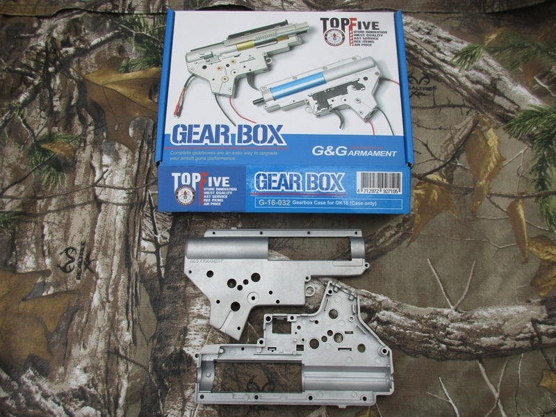 G-16-032 G&G GK16 - SCAR Gear Box Case 8mm. G-16-032 by G&G