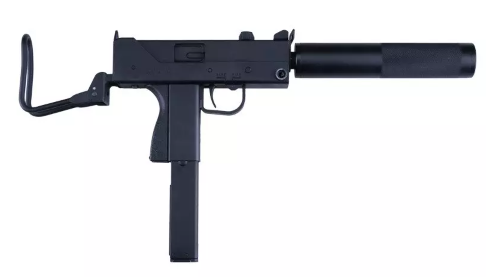 Mac 11 Ingram Type G11 Submachine Gun a Gas con Silenziatore by Well