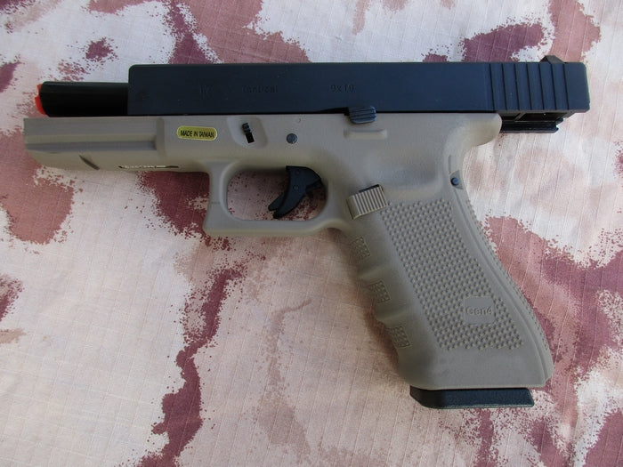WE G17 Tan 3° Gen. GBB Scarrellante a Gas by WE