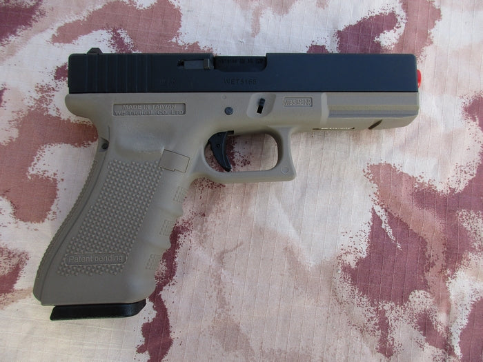 WE G17 Tan 3° Gen. GBB Scarrellante a Gas by WE