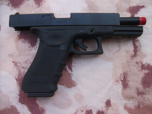 G17 Gen. 4 Full Metal Slide GBB Gas Blow Back by WE