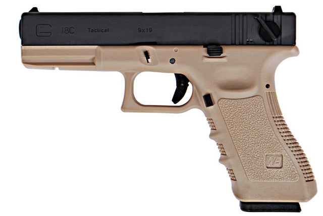 WE G-Series G18C Tan GBB Gas Blow Back by WE