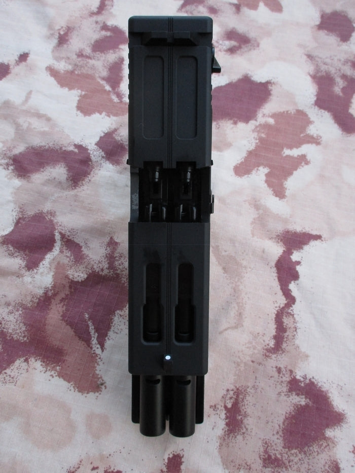 G18c Double Barrel Railed Frame GBB by We