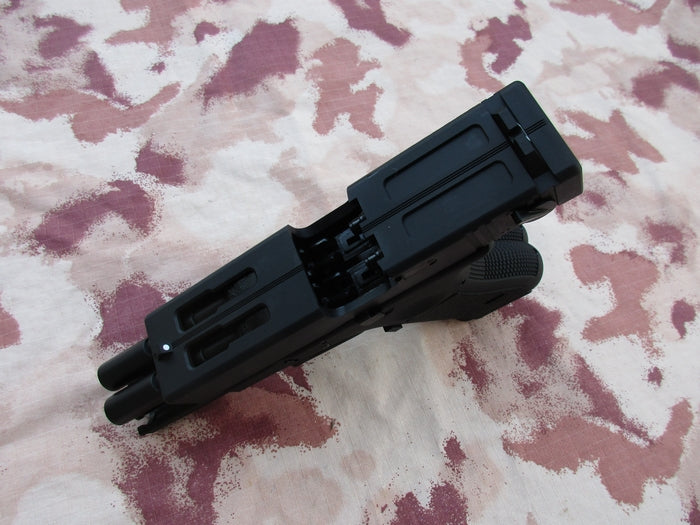 G18c Double Barrel Railed Frame GBB by We