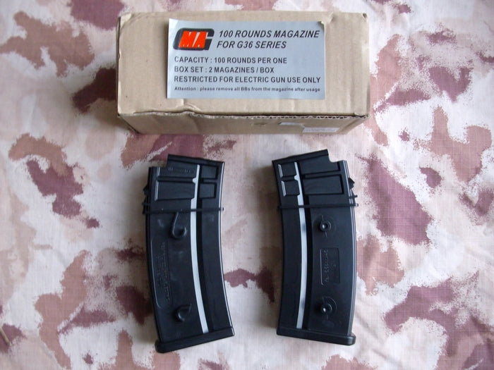G36 Two 100bb Magazine Set by Mag