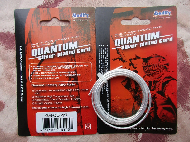 Modify Low Resistance Silver Plated Copper Wire Cavo Elettrico Argentato Bassa Resistenza by Modify