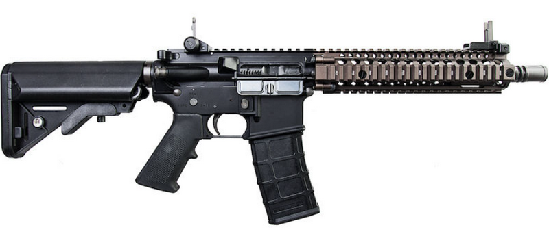 GHK MK18 MOD1 Fully COLT & Daniel Defense Licensed Dual Tone GBBR by GHK