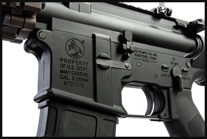 GHK MK18 MOD1 Fully COLT & Daniel Defense Licensed Dual Tone GBBR by GHK