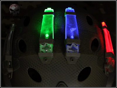 V-Lite Green Helmet Lamp by Big Dragon