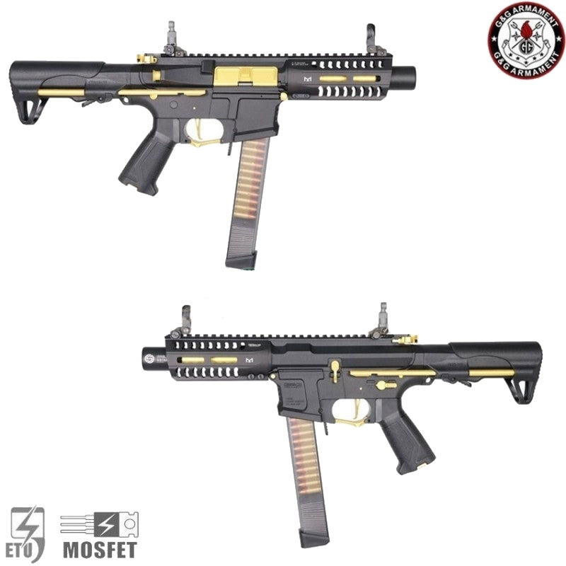 G&G ARP9 Gold Stealth Edition CM16 CQB Carbine Mosfet Li-Po ready by G&G