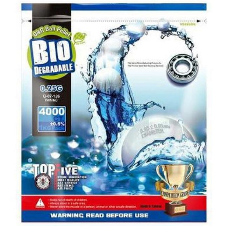 G&G Bio 0,25 bb. Pallini  in Confezione da 1Kg=4000bb. G-07-126 by G&G