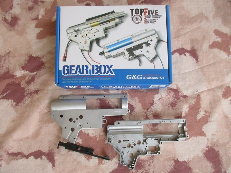 G&G G-16-008-1 Reinforced Ver.2 8mm. Gearbox ETU - MOSFET Version by G&G