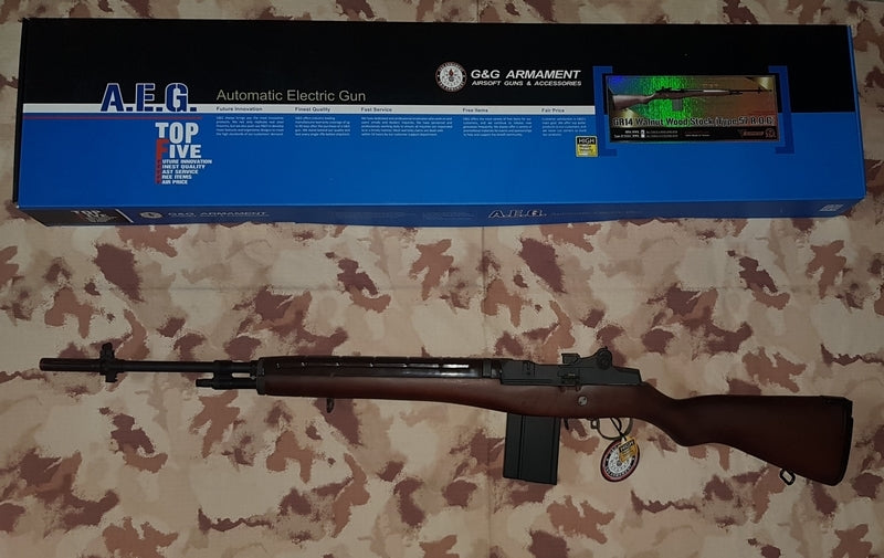G&G GR14 - M14 Walnut Wood Stock Type 57 R.O.C. by G&G