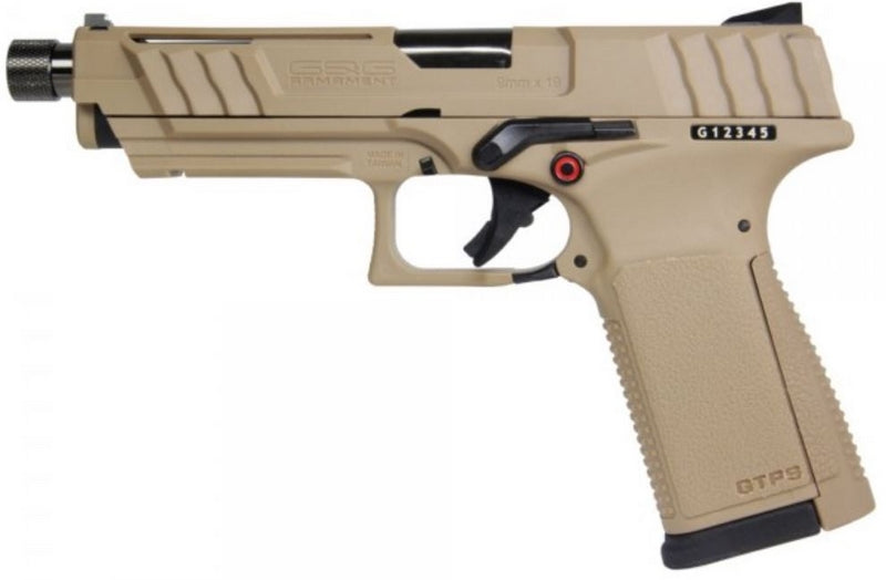 G&G GTP9 DST - Tan GBB Gas Blow Back GAS-GPM-TP9-DBB-ECM by G&G