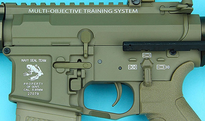 MOTS Multi Obj Training System M4 CQB Rifle DE Dark Earth by G&P