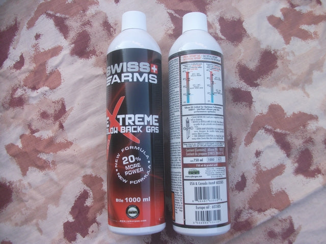 Gas Swiss Arms +20% More Power 750ml.