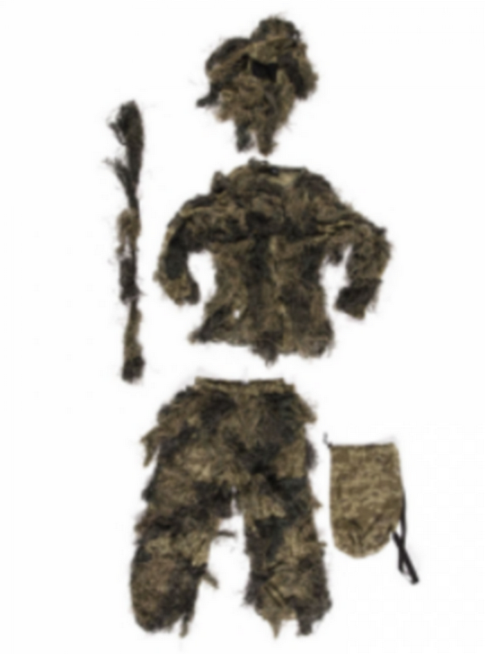 Ghillie Suit Kit Woodland Light Version