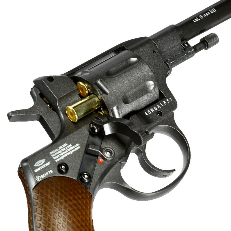 Gletcher NGT-A M1895 Nagant Full Metal Co2 Revolver by Gletcher