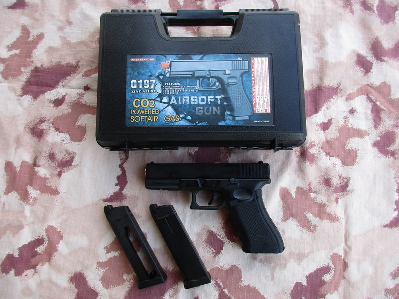 WELL G17 Type Gen. 4 GBB & Co2 Metal Slide by Well